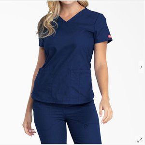 Dickies Scrubs Medical Uniform Set - Navy/Set #2